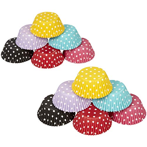 Wilton 300 Count Polka Dots Standard Baking Cups