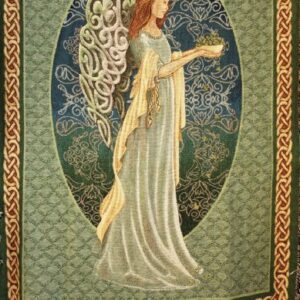Manual Inspirational Collection 50 x 60-Inch Tapestry Throw, Irish Angel