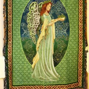 Manual Inspirational Collection 50 x 60-Inch Tapestry Throw, Irish Angel