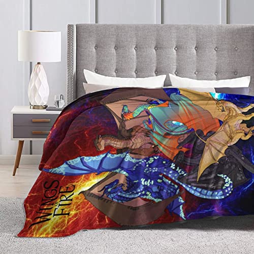 ZHENHUAN 3D Printing Blanket Fleece Super Bed Soft Blanket Throw Lightweight Cozy Luxury Anti Pilling Blanket Microfiber Warm Flannel Blanket, 80''x60''