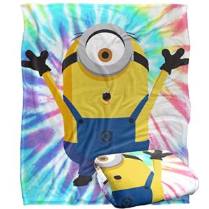 minions blanket, 50"x60", stuart silky touch super soft throw blanket