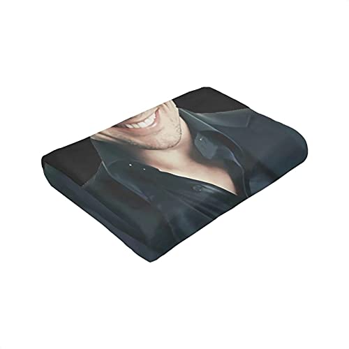 Blanket Tom Cruise Super Soft and Comfortable Fleece Blanket Throw Blanket Picnic Blankets Camping Blanket Beach Blanket for Decoration Bedroom Living Room Yoga … (50"x40")