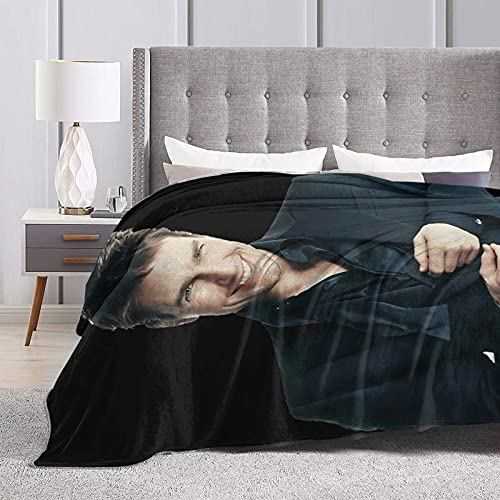 Blanket Tom Cruise Super Soft and Comfortable Fleece Blanket Throw Blanket Picnic Blankets Camping Blanket Beach Blanket for Decoration Bedroom Living Room Yoga … (50"x40")