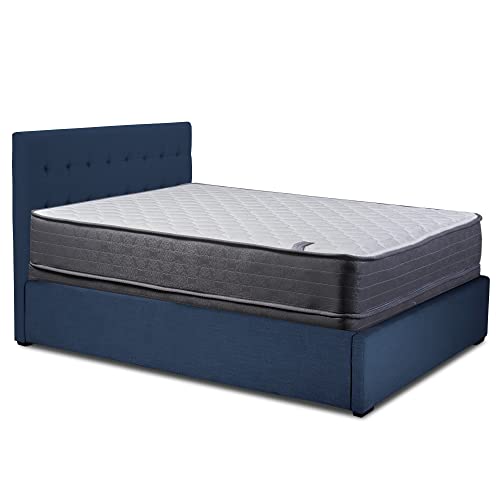 Mayton 10-Inch Medium plush, Tight top Innerspring Mattress And 8" Wood Box Spring/Foundation Set,Full Size