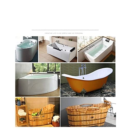 GANFANREN Extendable Bathtub Tray Shower Wine Glass Book Holder Bath Shelf Caddy Bathtub Storage Rack Bathroom Accessories