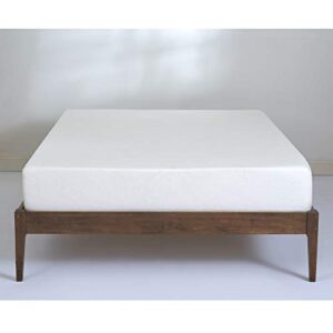 serenia sleep 8 inch deluxe height gel memory foam mattress, made in usa (queen)