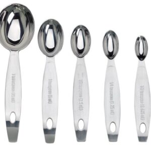 Cuisipro Silver Measuring Spoon Set, Standard