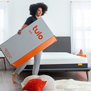 Mattress by tulo, Pick your Comfort Level, Soft King Size 10 Inch Bed in a Box, Great for Sleep and Shoulder and Hip Pressure Relief