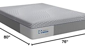 Sealy Posturepedic Hybrid Lacey Firm Feel Mattress and 9-Inch Foundation, King