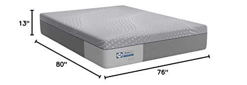 Sealy Posturepedic Hybrid Lacey Firm Feel Mattress and 9-Inch Foundation, King