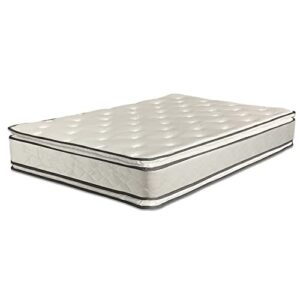 Mattress Solution, 12-Inch Medium Plush Double Sided Pillowtop Innerspring Mattress, King