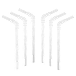re play made in usa - 6pk of 8.7" replacement straws for re-play straw cups - reversible - no pull out straight or flexible bend