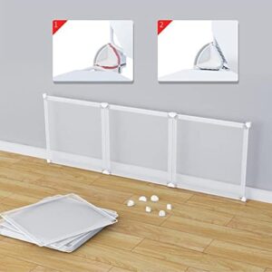 Under Bed Blocker Bumper, White Toy Blocker Stops Toys from Getting into Furniture, Easy to Install Under Couch Pet Blocker, Suitable for Under Couch and Under Bed ( Size : 2 sides 205x154x21cm )