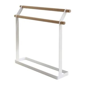 fcmld removable towel holder jewelry stand loor-standing towel rack accessories for bathroom living room 38 x 32 x 8cm