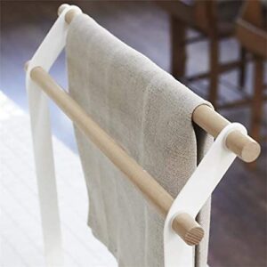 FCMLD Removable Towel Holder Jewelry Stand Loor-Standing Towel Rack Accessories for Bathroom Living Room 38 X 32 X 8cm