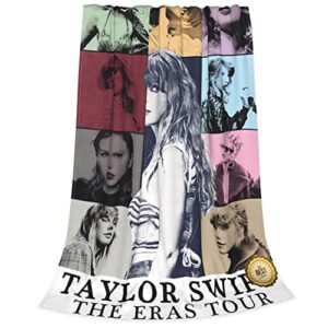 Taylor ERAS Tour Swift Blanket Throw for Bedroom Sofa Soft Warm Party Decorations Taylor ERAS Tour Swift Blanket Throw for All Seasons 50"X40"