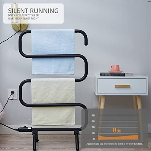 FCMLD Towel Warmer Electric Towel Heated Bathroom Accessories Standing Wall Mount Bath Towel Drying Rack Towels Dryer Shelf