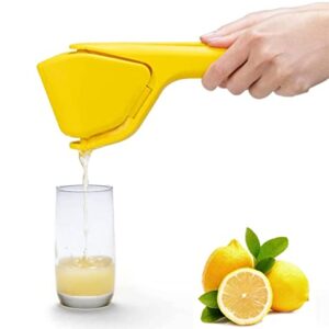 Lemon Squeezer, Lemon Juicer Hand Lime Squeezer, Nicehelper Large Manual Citrus Press That Folds Flat for Space, Ergonomic Design with Sideways Pivot, Easy to Use, for Lemon, Lime, Cirtus, Fruit