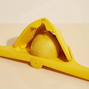 Lemon Squeezer, Lemon Juicer Hand Lime Squeezer, Nicehelper Large Manual Citrus Press That Folds Flat for Space, Ergonomic Design with Sideways Pivot, Easy to Use, for Lemon, Lime, Cirtus, Fruit