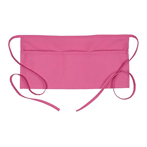 FAME® 3 Pocket Waist Apron - F9 - Raspberry Hot Pink 82806 (WFA83501RA)