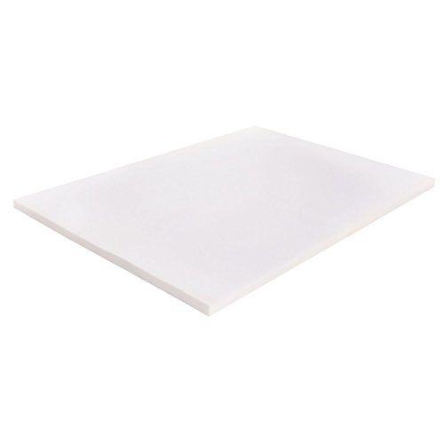 Giantex White 45D Memory Sponge Memory Foam Mattress Pad Bed Topper (King Size(80.0"X76.0"), 3" Thickness)