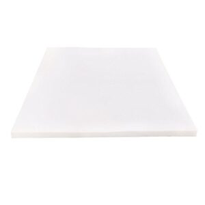 Giantex White 45D Memory Sponge Memory Foam Mattress Pad Bed Topper (King Size(80.0"X76.0"), 3" Thickness)