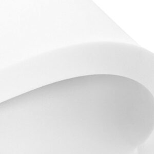 Giantex White 45D Memory Sponge Memory Foam Mattress Pad Bed Topper (King Size(80.0"X76.0"), 3" Thickness)