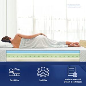 Olee Sleep 9 in Luna Memory Foam Mattress ,