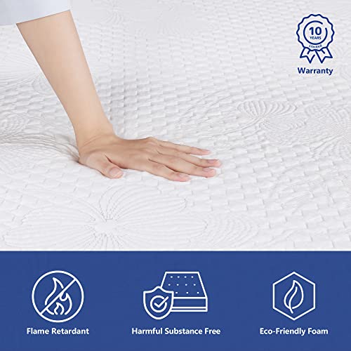 Olee Sleep 9 in Luna Memory Foam Mattress ,