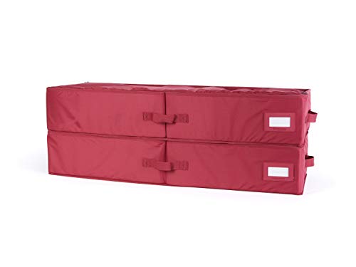 Covermates Keepsakes - Underbed Storage Bag – ID Window – Reinforced Handles – Indoor Storage-Scarlett Red