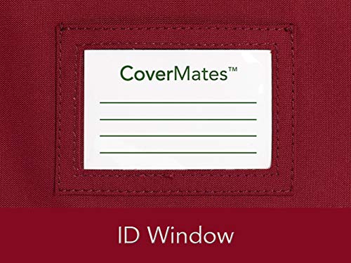 Covermates Keepsakes - Underbed Storage Bag – ID Window – Reinforced Handles – Indoor Storage-Scarlett Red