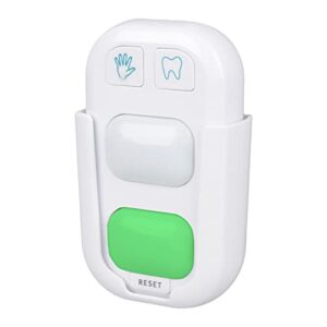 soaring timer for kids,wireless battery powered 2 minutes teeth brush timer,20 seconds bathroom hand washing timer, color indicator light stick on bathroom timer for children training coach