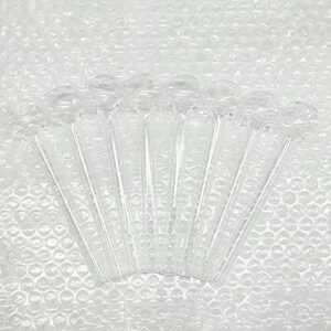 8 pack of glass oil lamp straws drink straws high borosilicate straws