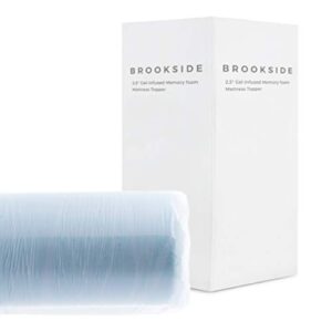 Brookside 2.5 Inch Gel Infused Memory Foam Mattress Topper-Queen