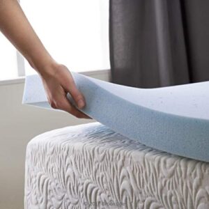 Brookside 2.5 Inch Gel Infused Memory Foam Mattress Topper-Queen