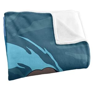 Avatar The Last Airbender Blanket, 36"x58" Avatar Katara Silky Touch Super Soft Throw Blanket