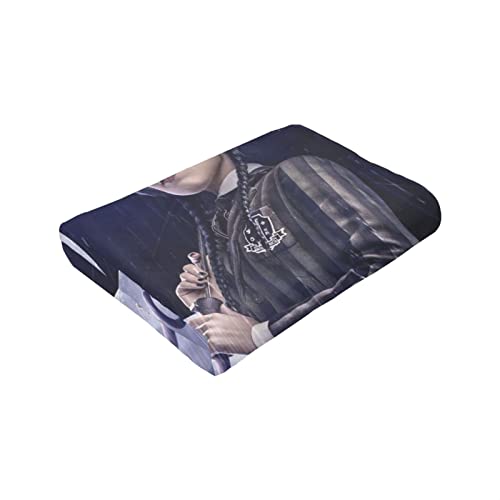 Wednesdays Movie Blanket Ultra-Soft Fleece Throw Blanket 3D Fashion Print Bed Blanket for Couch Sofa Warm Bed Throw Blanket 50"x40"