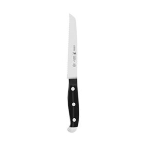 henckels statement razor-sharp 5-inch serrated tomato knife, german engineered informed by 100+ years of mastery