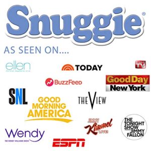 Snuggie- The Original Wearable Blanket That Has Sleeves, Warm, Cozy, Super Soft Fleece, Functional Blanket with Sleeves & Pockets for Adult, Women, Men, As Seen On TV- Blue