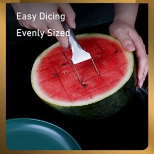 2-in-1 Watermelon Fork Slicer, 2023 New Watermelon Slicer Cutter Summer Watermelon Fruit Cutting Fork,watermelon Fork Slicer Cutter