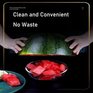 2-in-1 Watermelon Fork Slicer, 2023 New Watermelon Slicer Cutter Summer Watermelon Fruit Cutting Fork,watermelon Fork Slicer Cutter