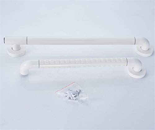 CRODY Bath Wall Attachment Handrails Grab Bar Rails L-Shaped Bathroom Grab Bar, Shower Support Rail, Stainless Steel Safety Armrest, Elderly Disabled Bathtub Anti-Skid Railing, Toilet Handle, Towel Ra