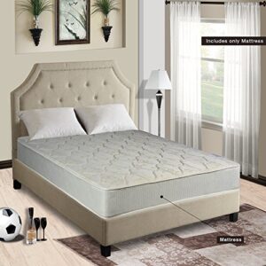 mattress solution gentle firm tight top innerspring fully assembled mattress, good for the back, twin, classic collection