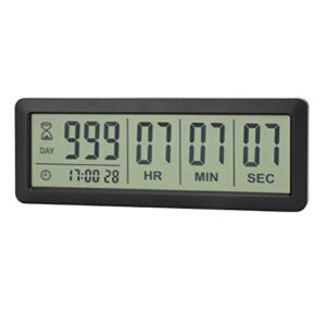 a aimilar digital countdown days timer - ay4053-black upgraded big 999 days count down clock for vacation retirement wedding