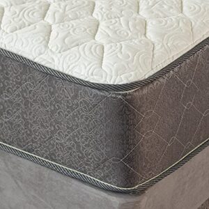 Nutan 9-Inch Pocketed Coil Rolled Medium Plush Mattress with Cover, Twin Size