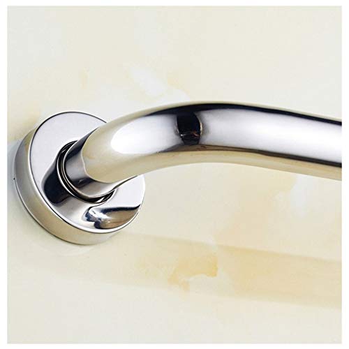 CRODY Bath Wall Attachment Handrails Grab Bar Rails Stainless Steel Grab Bar for Toilet Bathroom, Shower Polishing Safety Support Rails Bathtub Wall Mounted Straight Towel Rack Elderly Disabled Bathin