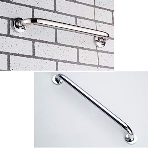 CRODY Bath Wall Attachment Handrails Grab Bar Rails Bathroom Grab Bar-Kitchen Handrail-Safety Stainless Steel Toilet Armrest-Towel Rack,Non-Slip Durable for Disabled Elderly