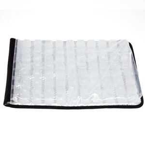 flexifreeze party mat chiller - food cooling buffet cooler for cold serving black (19" x 15")