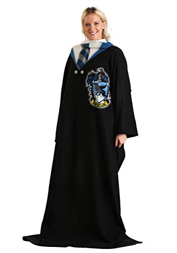 Northwest Comfy Throw Blanket with Sleeves, 48 x 71 Inches, Ravenclaw Rules