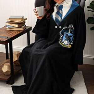 Northwest Comfy Throw Blanket with Sleeves, 48 x 71 Inches, Ravenclaw Rules